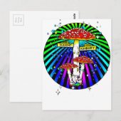 Haight Ashbury Postkarte (Vorne/Hinten)