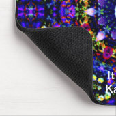 Haight Ashbury psychedelische Hippie-Mode-Kunst Mousepad (Ecke)