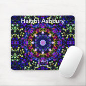 Haight Ashbury psychedelische Hippie-Mode-Kunst Mousepad (Mit Mouse)