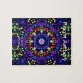 Haight Ashbury psychedelische Hippie-Mode-Kunst Puzzle (Horizontal)