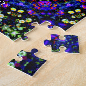 Haight Ashbury psychedelische Hippie-Mode-Kunst Puzzle (Seite)