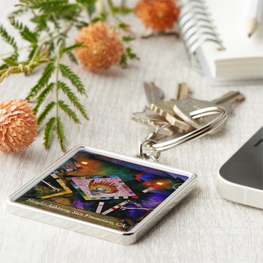 Haight-Ashbury Schlüsselanhänger (Seite)