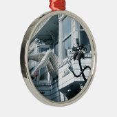 Haight-Ashbury Silbernes Ornament (Rechts)