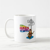Haight Ashbury Sommer der Liebe Kaffeetasse (Links)