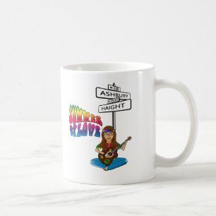 Haight Ashbury Sommer der Liebe Kaffeetasse
