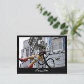 Haight Ashbury Street Sign California Postkarte (Stehend Vorderseite)