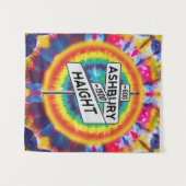 Haight & Ashbury Tapestry Wandteppich (Vorderseite (Horizontal))
