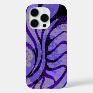 Haight Ashbury Vintage psychedelische Paisley-Lila iPhone 16 Pro Hülle