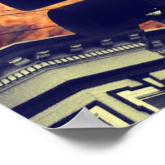 Haight und Ashbury Poster (Ecke)