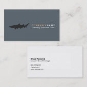 Haigotteslogos, grauer Hintergrund Visitenkarte (Vorne/Hinten)