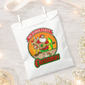 Haiian Santa Rentiere Weihnachten Party Geschenktütchen (Ausgeschnitten)