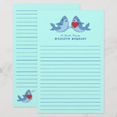 Haikid's Niedliche Kawaii-Stationerie Briefpapier (Vorne/Hinten)