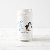 Haikoo Zoo-Bier Stein Bierglas (Mittel)