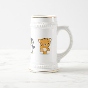 Haikoo Zoo-Bier Stein Bierglas