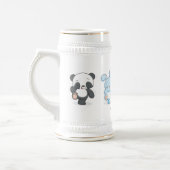 Haikoo Zoo-Bier Stein Bierglas (Links)