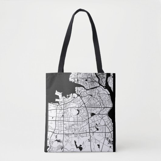 Haikou China Karte Tasche (Vorderseite)