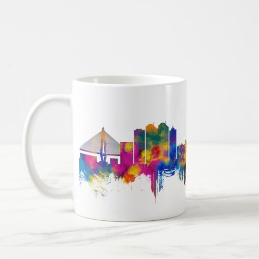Haikou China Skyline Kaffeetasse (Links)
