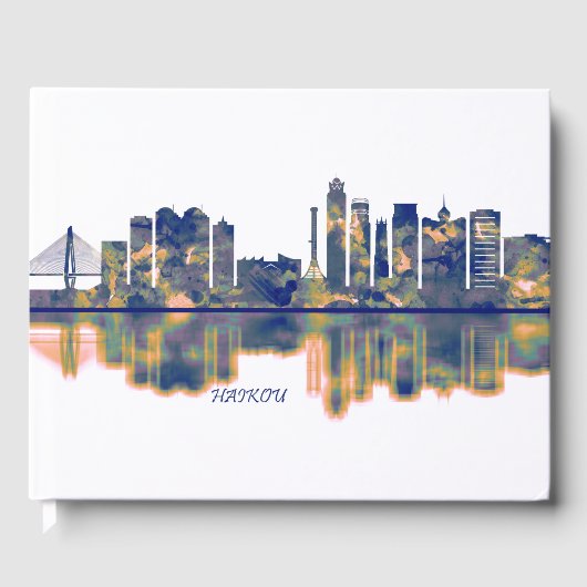Haikou Skyline Gästebuch (Vorderseite)