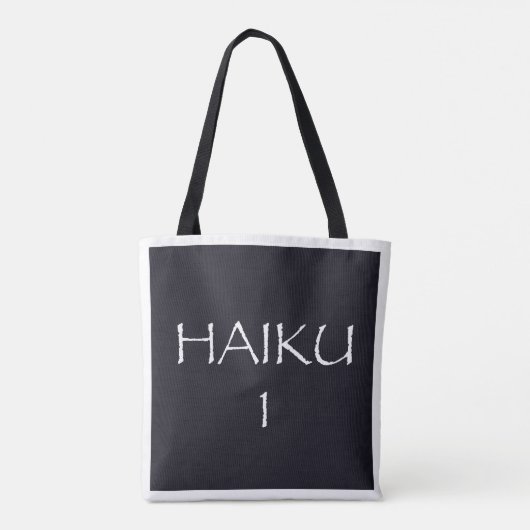HAIKU 01 TASCHE (Rückseite)
