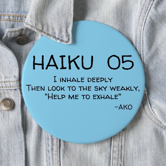 HAIKU 05 BUTTON (Beispiel)