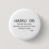 HAIKU 06 BUTTON (Vorderseite)