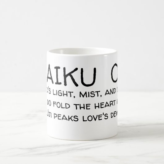 HAIKU 07 KAFFEETASSE (Mittel)
