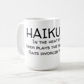 HAIKU 08 KAFFEETASSE (Vorderseite Links)