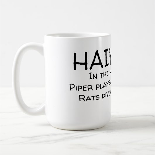 HAIKU 08 KAFFEETASSE (Links)