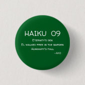 HAIKU 09 BUTTON (Vorderseite)