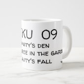 HAIKU 09 Jumbo-Tasse (Vorderseite Rechts)