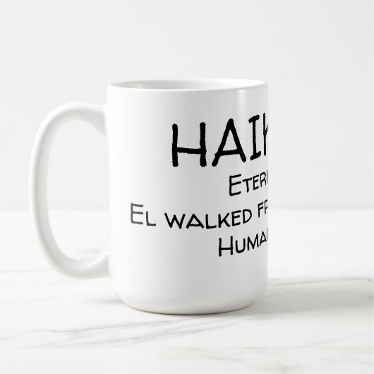 HAIKU 09 KAFFEETASSE (Links)