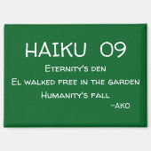 HAIKU 09 MAGNET (Vorderseite)