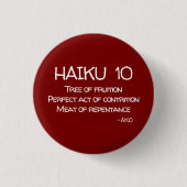 HAIKU 10 BUTTON (Vorderseite)
