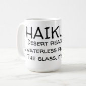 HAIKU 11 KAFFEETASSE (Vorderseite Links)