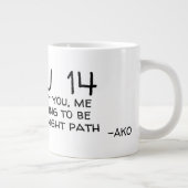 HAIKU 14 Jumbo-Tasse (Rechts)