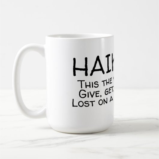 HAIKU 14 KAFFEETASSE (Links)