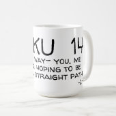 HAIKU 14 Tasse (VorderseiteRechts)