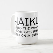 HAIKU 14 Tasse (Vorderseite Links)