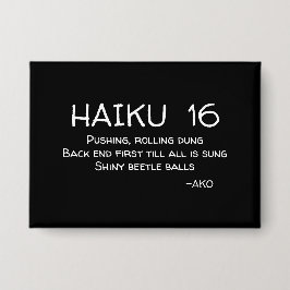 HAIKU 16 BUTTON