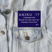 HAIKU 17 BUTTON (Insitu)