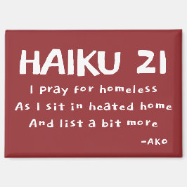 HAIKU 21 MAGNET