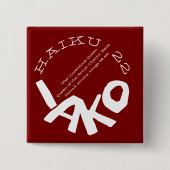 HAIKU 22 BUTTON (Vorderseite)