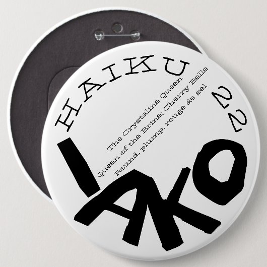 HAIKU 22 BUTTON (Vorne & Hinten)