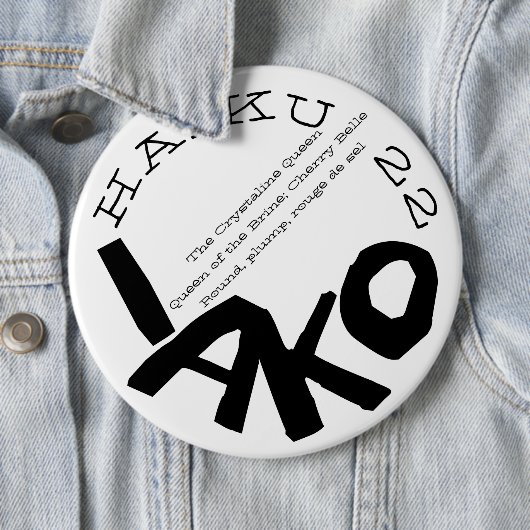 HAIKU 22 BUTTON (Beispiel)