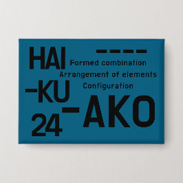 HAIKU 24 BUTTON