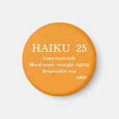 HAIKU 25 MAGNET (Vorne)