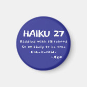 HAIKU 27 MAGNET (Vorne)