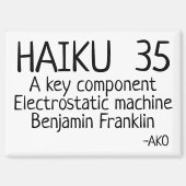 HAIKU 35 MAGNET (Vorderseite)
