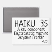 HAIKU 35 MAGNET (Vorderseite/Rückseite)