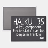 HAIKU 35 MAGNET (Vorderseite/Rückseite)